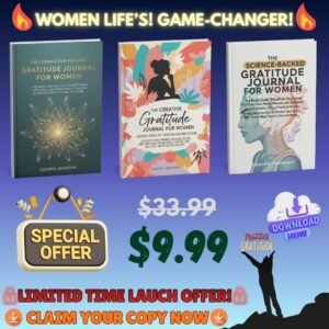 3-in-1 Gratitude Journal Bundle